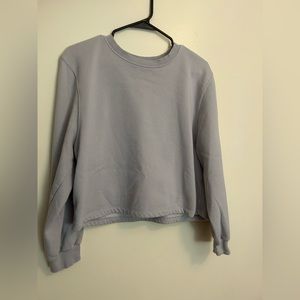 Size M Zara Crew Neck in Grey